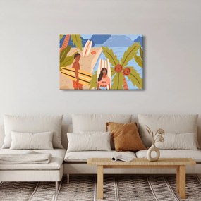 Tablou - Bucură-te de viață (90x60 cm)