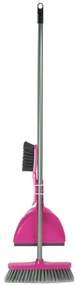 Set curatenie, matura, perie si faras, 4 piese, mix culori, Spring