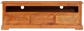 247759 vidaXL Comodă TV, 120 x 30 x 40 cm, lemn masiv de acacia