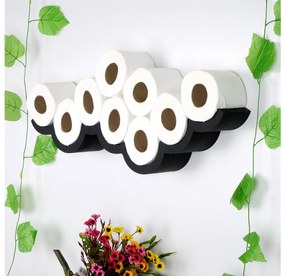 Suport hârtie igienică Dotobi 2 (negru) . 1095076