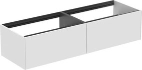Dulap baza suspendat Ideal Standard Atelier Conca alb mat 2 sertare 160 cm