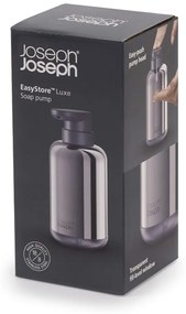 Dispenser de săpun lichid din oțel inoxidabil 300 ml EasyStore Luxe – Joseph Joseph