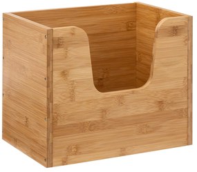 Organizator de bucatarie din bambus, 31,5 x 21,5 x 26,5 cm