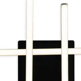 Brilagi - Plafonieră LED STRIPES LED/37W/230V neagră