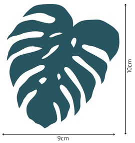 PIPPER. Autocolant de perete "Frunze de Monstera 2”