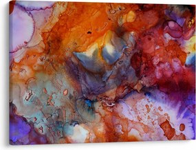 Tablou - Abstract Ink Art (70x50 cm)