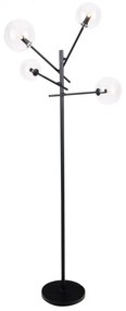 Lampadar design industrial, minimalist Lollipop 4L negru F0051 MX