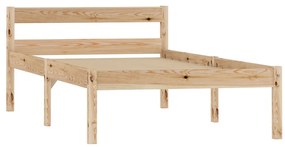 283191 vidaXL Cadru de pat, 100 x 200 cm, lemn masiv de pin