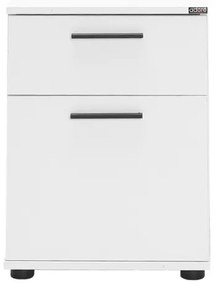 Noptieră 57x40 cm alb