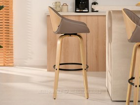Scaun Hypo (bej + stejar). 1110634