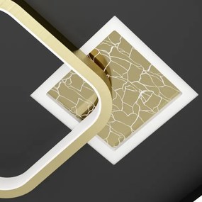 Plafonieră LED Eglo 901245 TIRIOLO 1xLED/16,2W/230V + 1xLED/9,2W negru/auriu