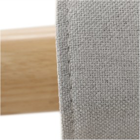 Canapea complet tapiţată cu 4 locuri, piele / piele ecologică gri deschis, LINSY