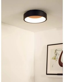Plafonieră LED dimabilă TALOWE LED/20W/230V neagră Lucide 46100/20/30