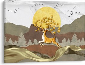 Tablou cu cerb (70x50 cm)