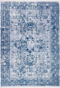 Covor 1321, 80x150 cm, forma dreptunghiulara, tesatura catifelata, alb