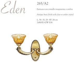 Aplica de perete LUX realizata manual Eden