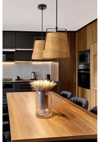 Lustră pe cablu MILBURY 1xE27/40W/230V maro