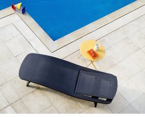 Șezlong Polyratan PACIFIC antracit