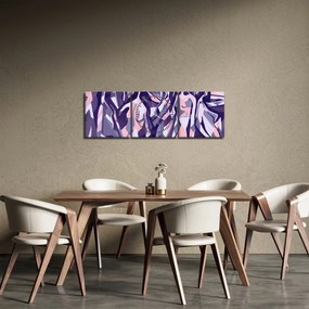 Tablou - Abstract, femei (cu ceas) (90x30 cm)