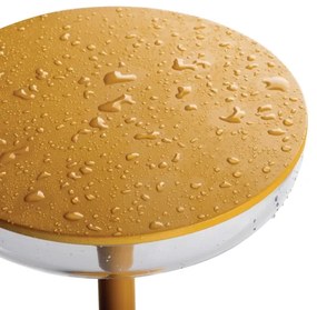 Lampă LED reîncărcabilă dimabilă Kanlux 37314 FLUXY LED/1,7W/1800 mAh IP44 galben