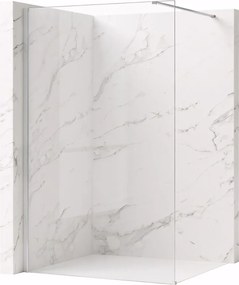 Paravan de dus Rea Flexi Transparent / Chrome 100