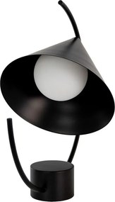 Lampa de masa din otel negru Contemporary