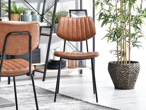 Scaun Hugo (maro + negru). Promo -12%. 1111075