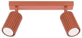 Spot cărămiziu 6,5x30 cm Gleam – Sollux