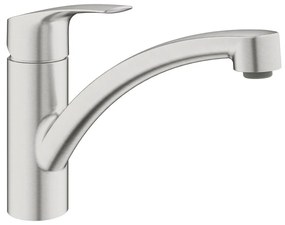 Baterie bucatarie Grohe Eurosmart New monocomanda crom periat Supersteel