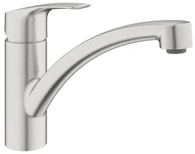 Baterie bucatarie Grohe Eurosmart New monocomanda crom periat Supersteel