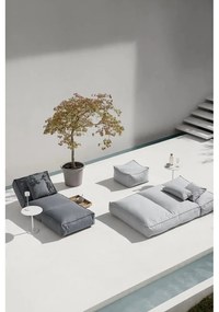 Pernă decorativă exterior Blomus Grow, 38 x 38 cm, albastru deschis