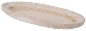 Platou oval din lemn 50x23 cm