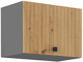 Dulap superior de bucătărie Avantoe 50 GU-36 1F (Stejar artisan + Antracit). 1049619