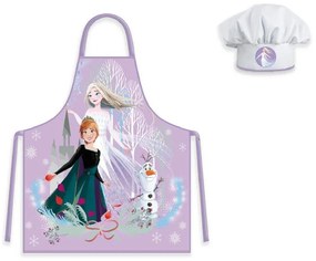 Disney Regatul de gheață Purple Autumn set de șorț pentru copii, 2 bucăți