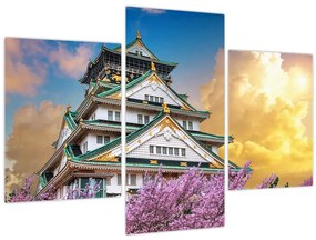 Tablou - Castelul Osaka (90x60 cm)