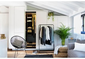 Husă de protecție pentru haine de agățat Compactor Dress Bag, negru