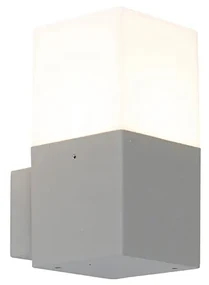 Lampă de perete exterioară modernă gri IP44 - Danemarca