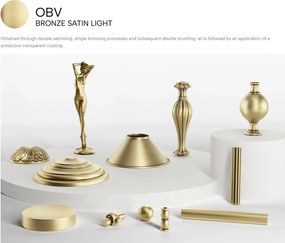 Pendul minimalist din alama Vesta