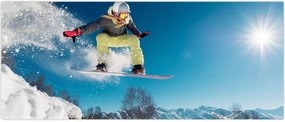Tablou - Snowboarder (120x50 cm)