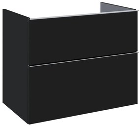 Elita Look dulap 80x44.9x63.5 cm sub chiuveta pe perete negru RE080801027160