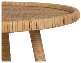 Măsuță auxiliară rotundă din ratan ø 60 cm – Ixia