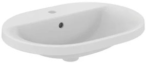 Lavoar incastrat Ideal Standard Connect 62 cm alb lucios