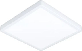 Eglo FUEVA 901337 - Plafonieră LED pentru baie, 13W, 230V, 29x29 cm, IP44, alb