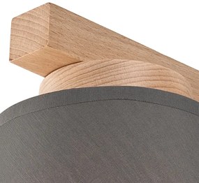 Aplica de perete ELLIE 1xE27/60W/230V gri