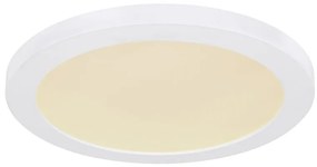Plafoniera LED design modern, diametru 29,8cm, LASSE alb 12379-24W GL