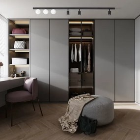 Spot VOX 3xG9/8W/230V + 3xGU10/10W negru