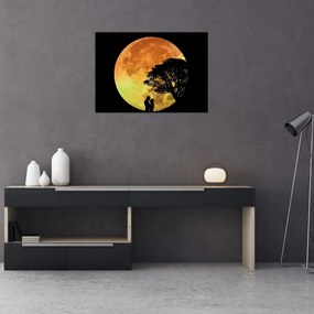 Tablou cu umbre în lumina lunii (70x50 cm), în 40 de alte dimensiuni noi