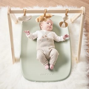 Covoraș de înfășat Nattou SOFTY 50x70 cm verde