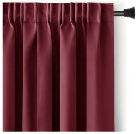 Draperie burgundy dimout (semi-opacă) 140x270 cm Kierra – Restilo