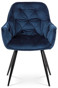 Set de scaune de sufragerie DCH-421 BLUE4, 2 buc.